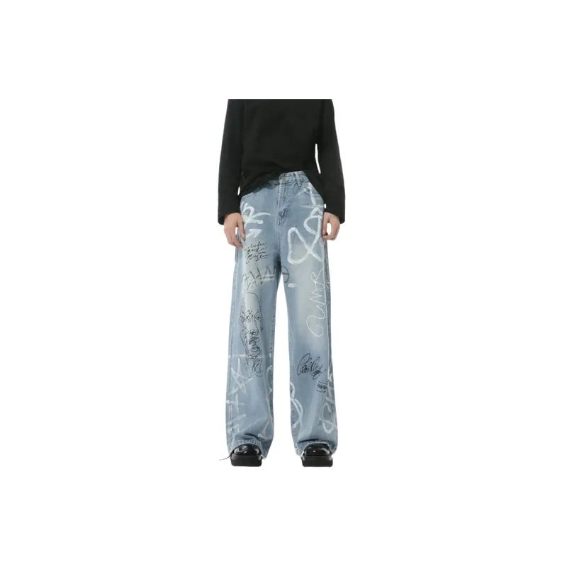 Street Graffiti Jeans-1
