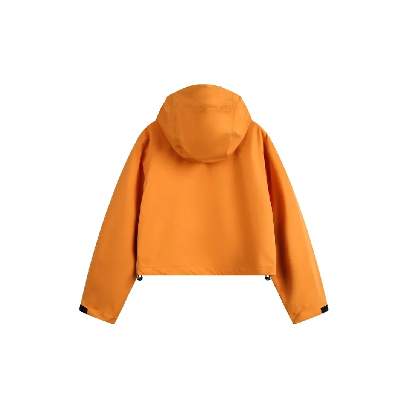 Casual Loose Blended Synthetic Fabrics Outdoor Jacket-1