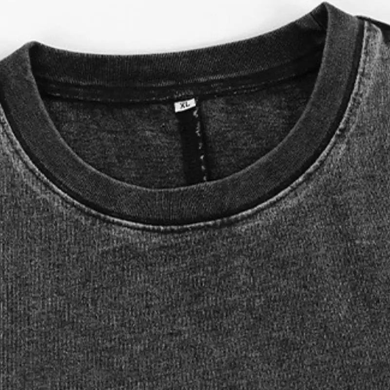 Retro Loose 100% Cotton Vest-5
