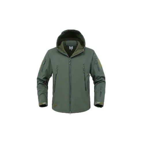 Retro Camo Polyester Jacket