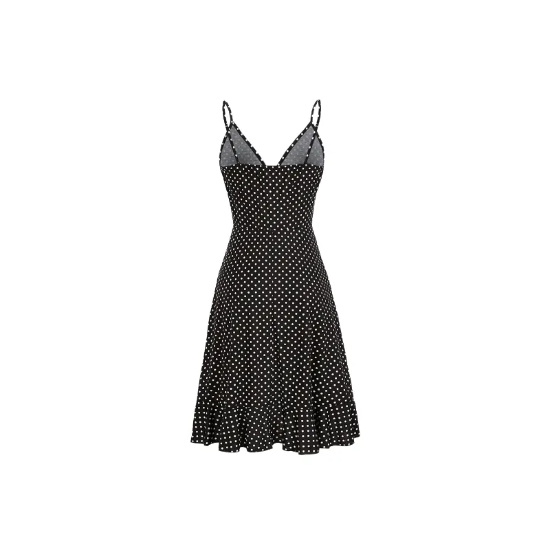 Casual Loose Cotton Slip Dress Women-4