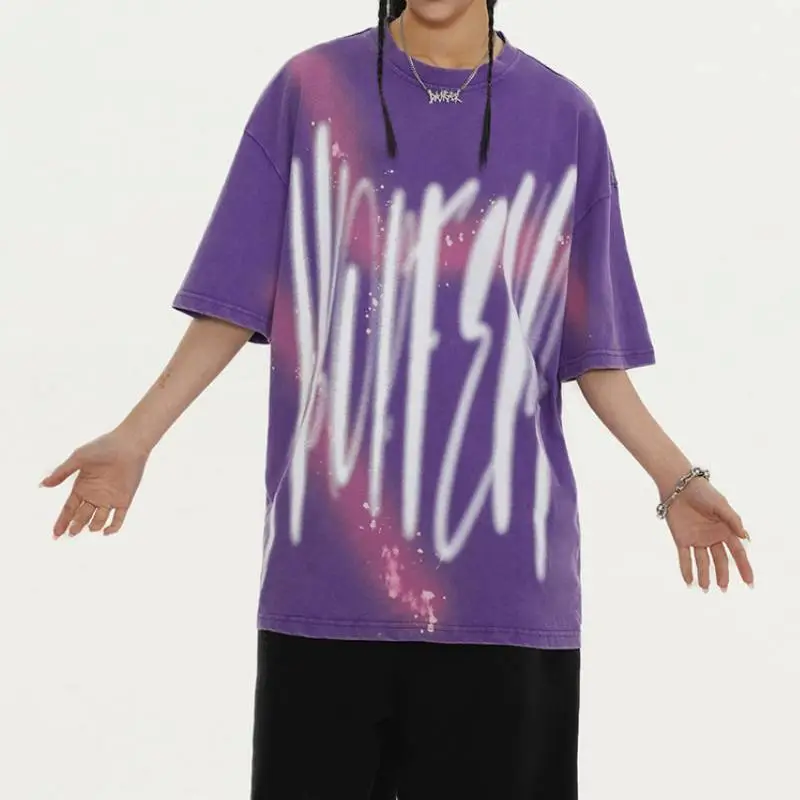 Retro Print T Shirt-6