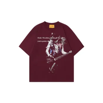 Street Loose 100% Cotton T Shirt