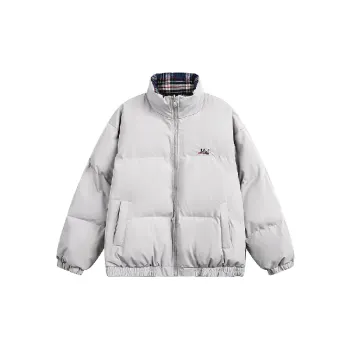 Casual Plaid Quilted Jacket