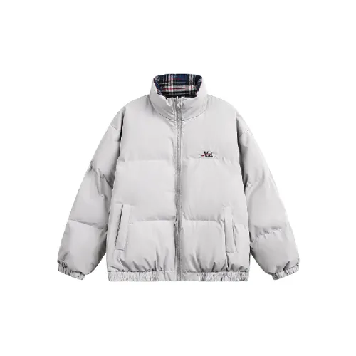 Casual Plaid Quilted Jacket
