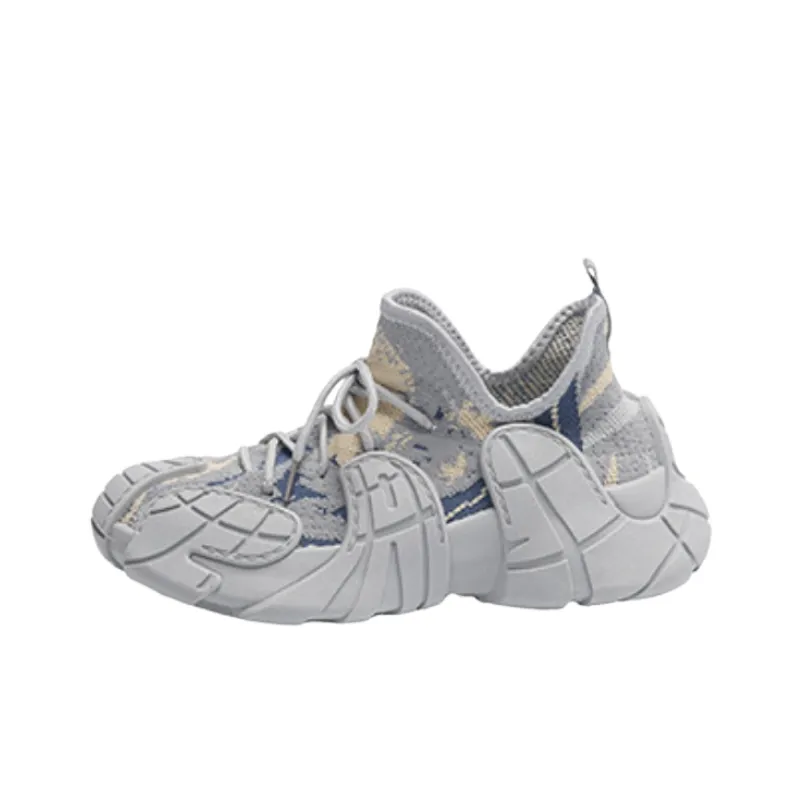 Sporty Breathable Chunky Sneakers-6
