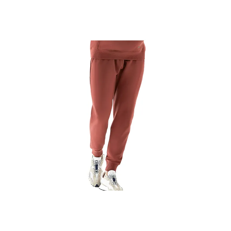 Simple Plain Cotton Casual Pants-1