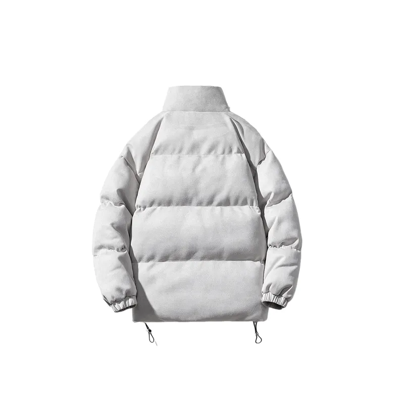 Fashionable Loose Polyester Quilted Jacket-3