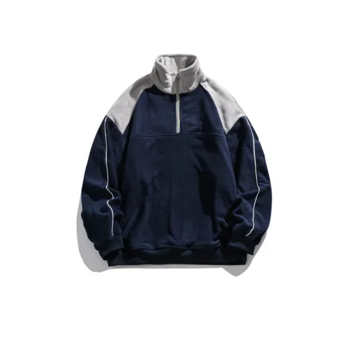 Fashionable Loose Thickened Vertical Collar Windproof Jacket