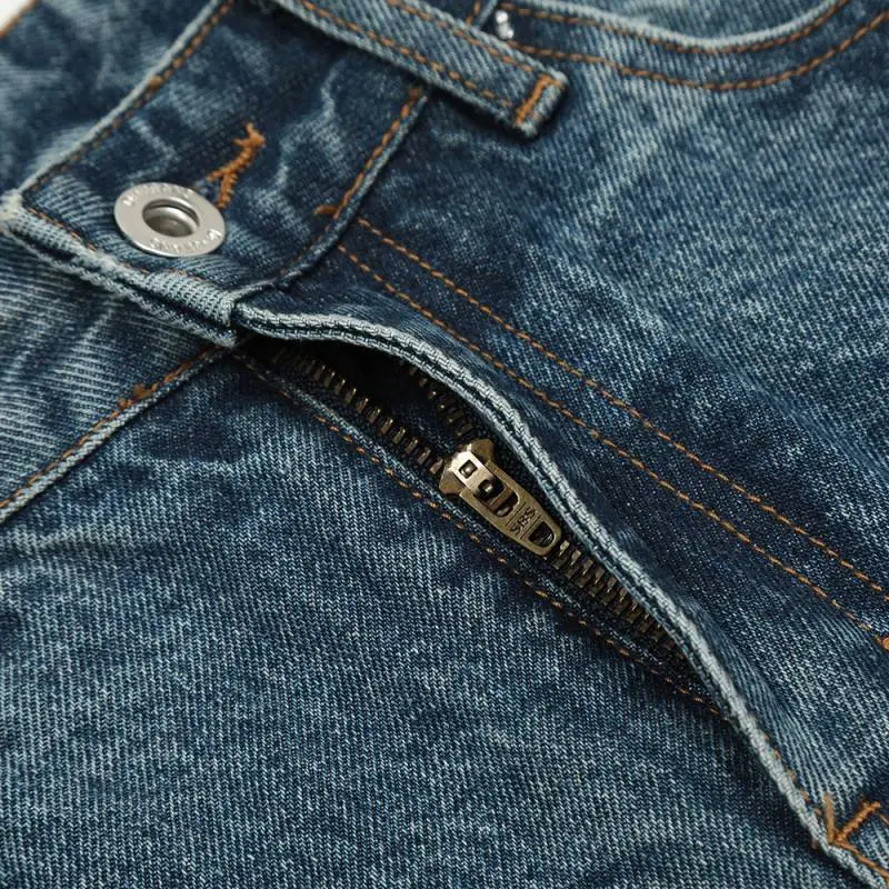 Casual Loose Denim Shorts-2