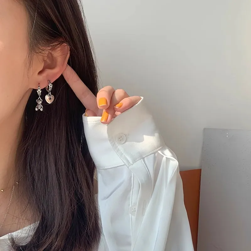 Retro Heart Earring-2