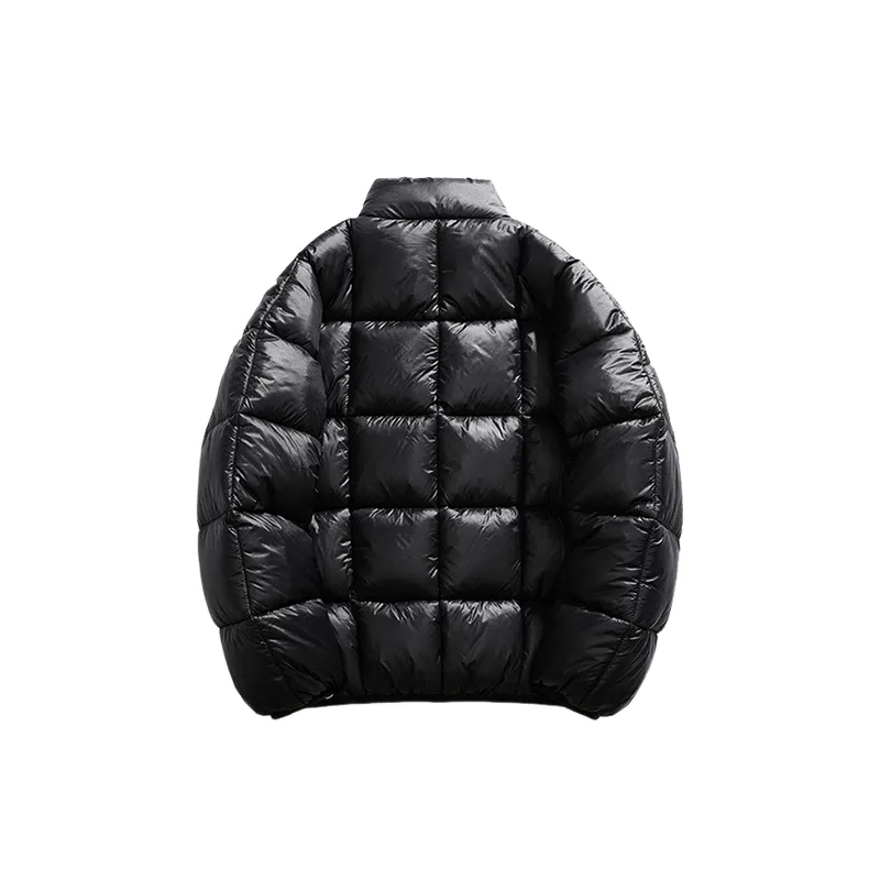 Casual Loose Blended Synthetic Fabrics Quilted Jacket-11