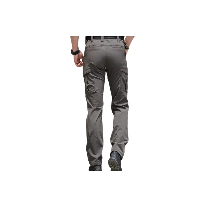 Fashionable Loose Polyester Cargo Pants-5