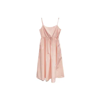 Sexy Plain Polyester Dress Women