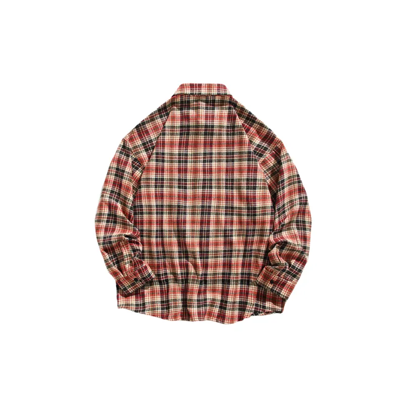 Loose Casual Cotton Blended Fabric Shirt-1