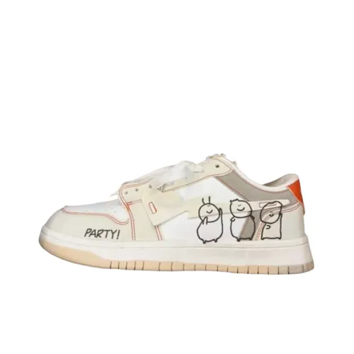 Niche Graffiti Ins Trendy All match Sports Casual Board Shoes