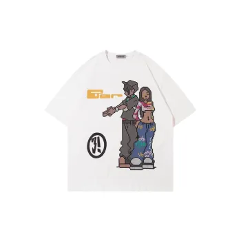 Casual Loose 100% Cotton T Shirt