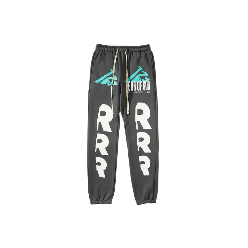 Fashionable Loose Cotton Casual Pants-0