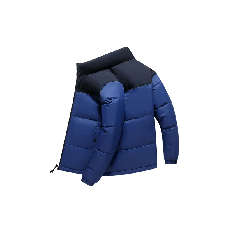 Casual Plain Blended Synthetic Fabrics Quilted Jacket-9