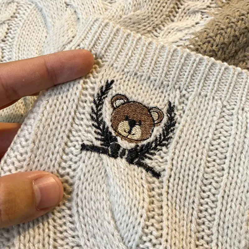 Retro Loose Sweater-3