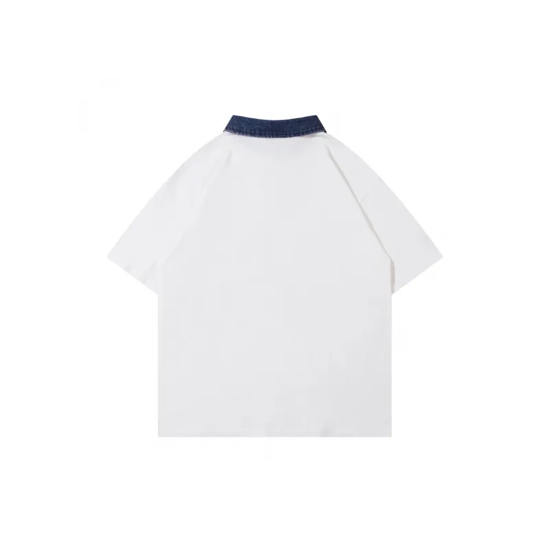 Funky Loose Cotton T-Shirt-1