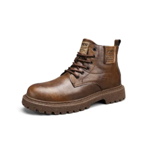 Retro Simple Outdoor Boots