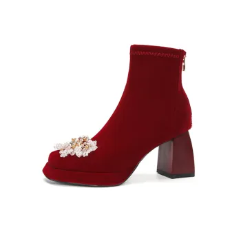 Glamorous Flowers High Heels