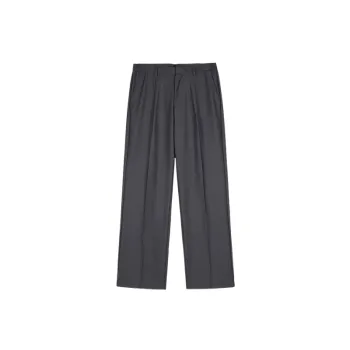 Basics Simple Polyester Suit Trousers Unisex