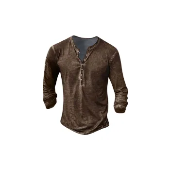 Sporty Plain Cotton Blended Fabric Polo