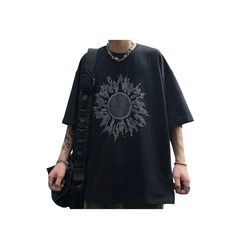Darkness Sun Graphic Tee-0