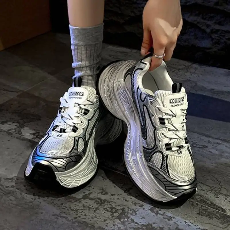 Casual Sporty Chunky Sneakers-10