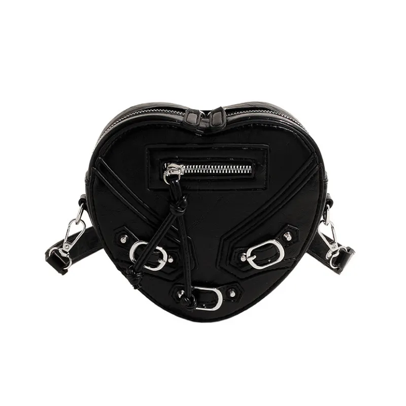 Trendy Punk Crossbody Bag-2
