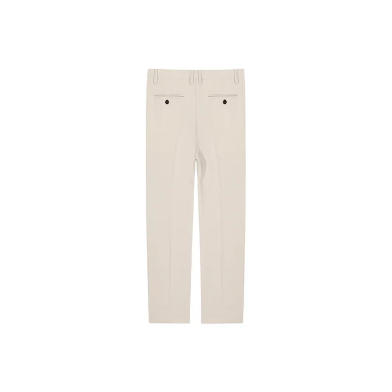 Fashionable Simple Cottoni Casual Pants-4
