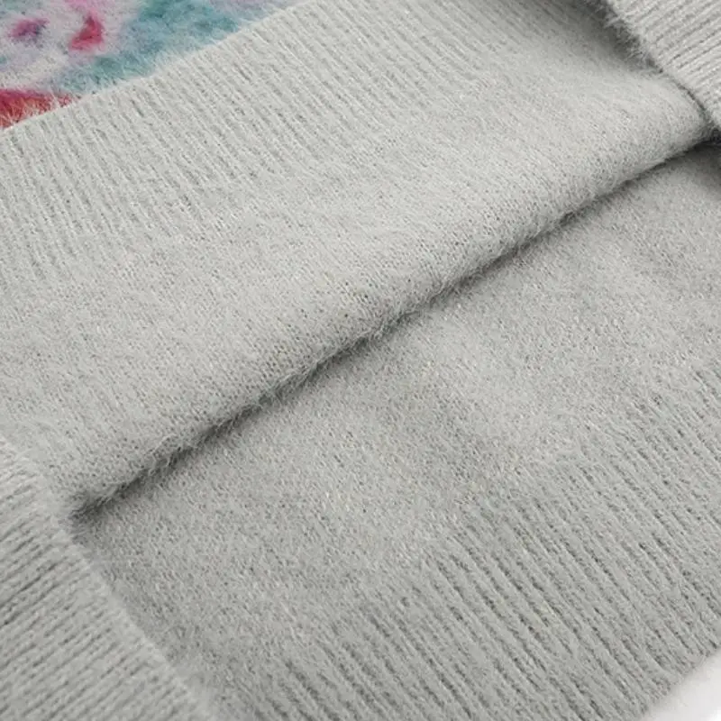 Cute Loose Polyester Sweater Unisex-5