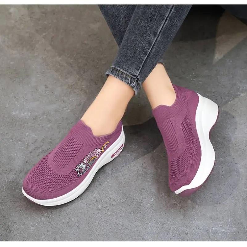 Casual Lightweight Platform Shoes-10