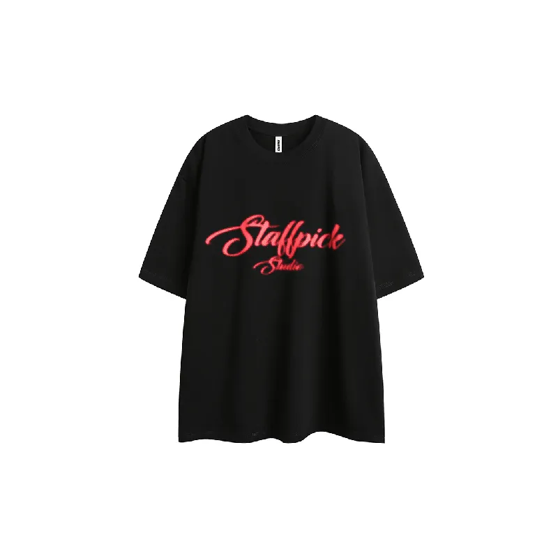 Fashionable Loose 100% Cotton T Shirt Unisex-4
