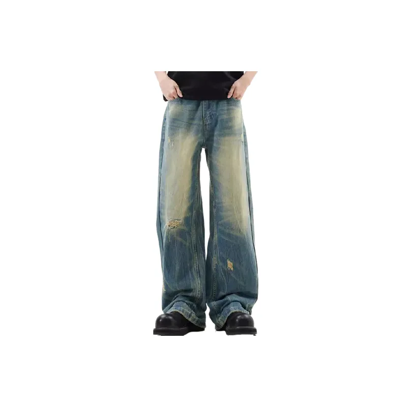 Casual Washed Jeans-2