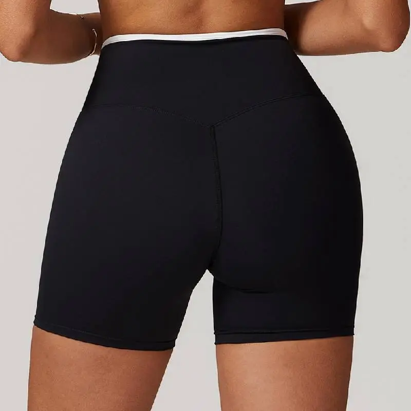 Simple Lightweight Sports Shorts Women-3