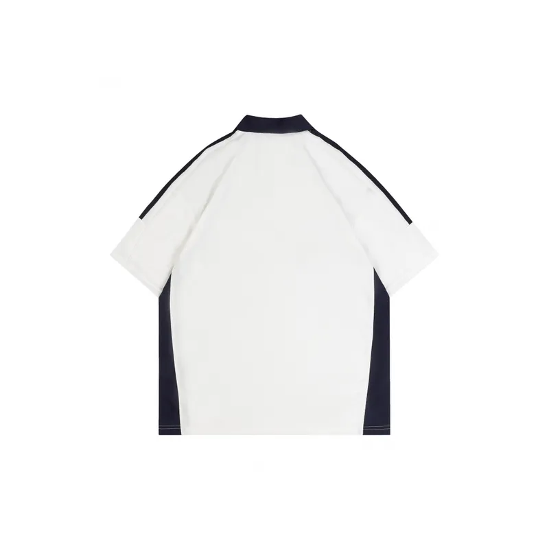 Street Fashion Lapel T Shirt-6