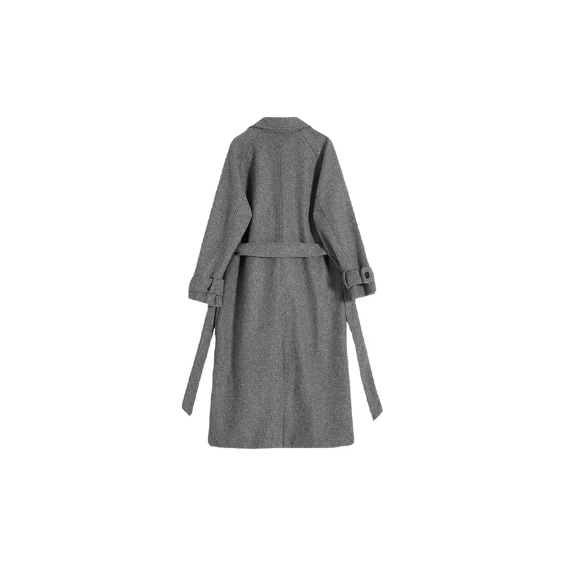 Casual Fashionable Cotton Blended Fabric Coat-1