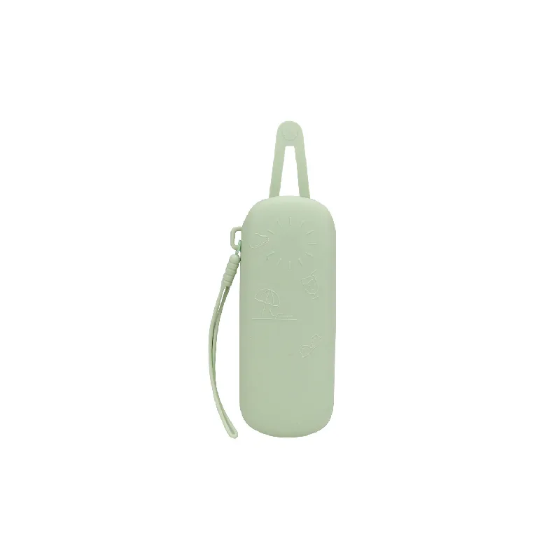 Simple Plain Eyeglass Case Unisex-1