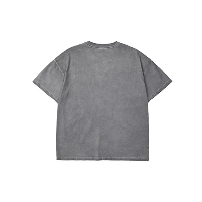 Simple Loose 100% Cotton T Shirt-5