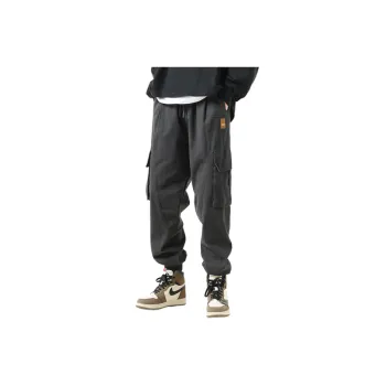 Multi Pocket Trendy Retro Loose Casual Pants