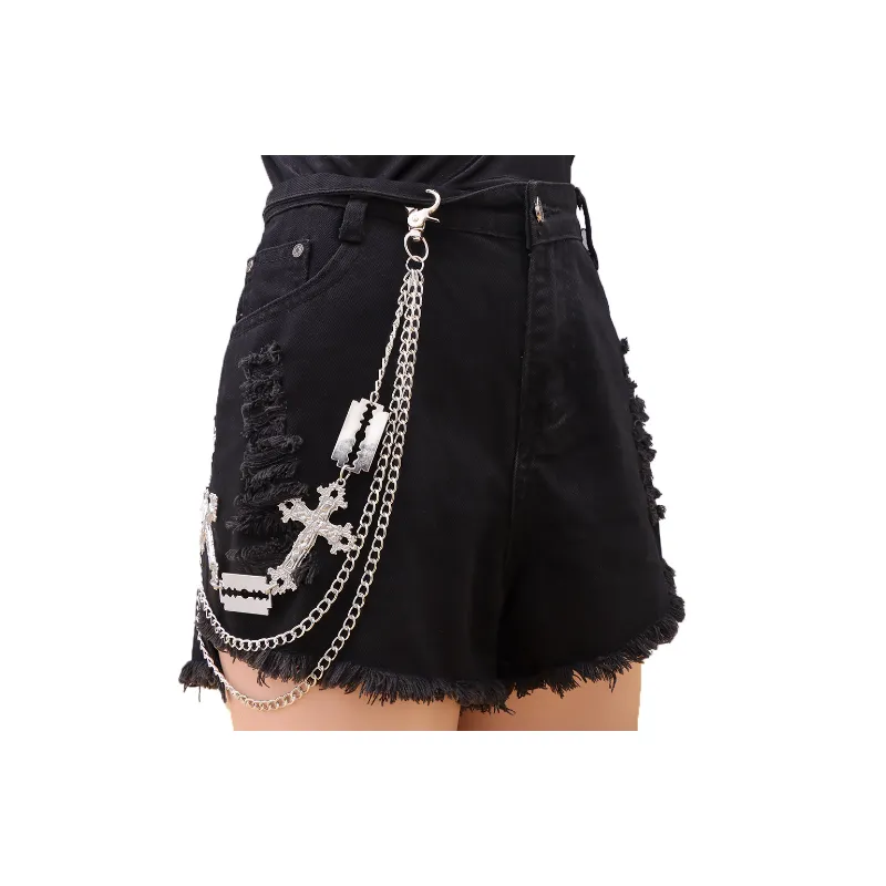 Fashionable Cross Waist Chain-1