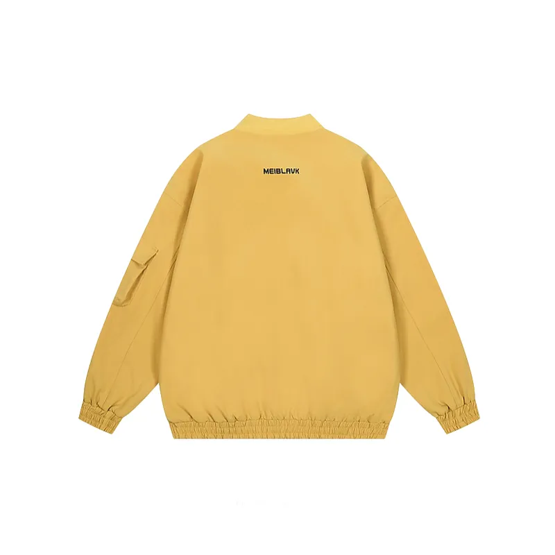 Casual Retro Loose Baseball Jersey-1
