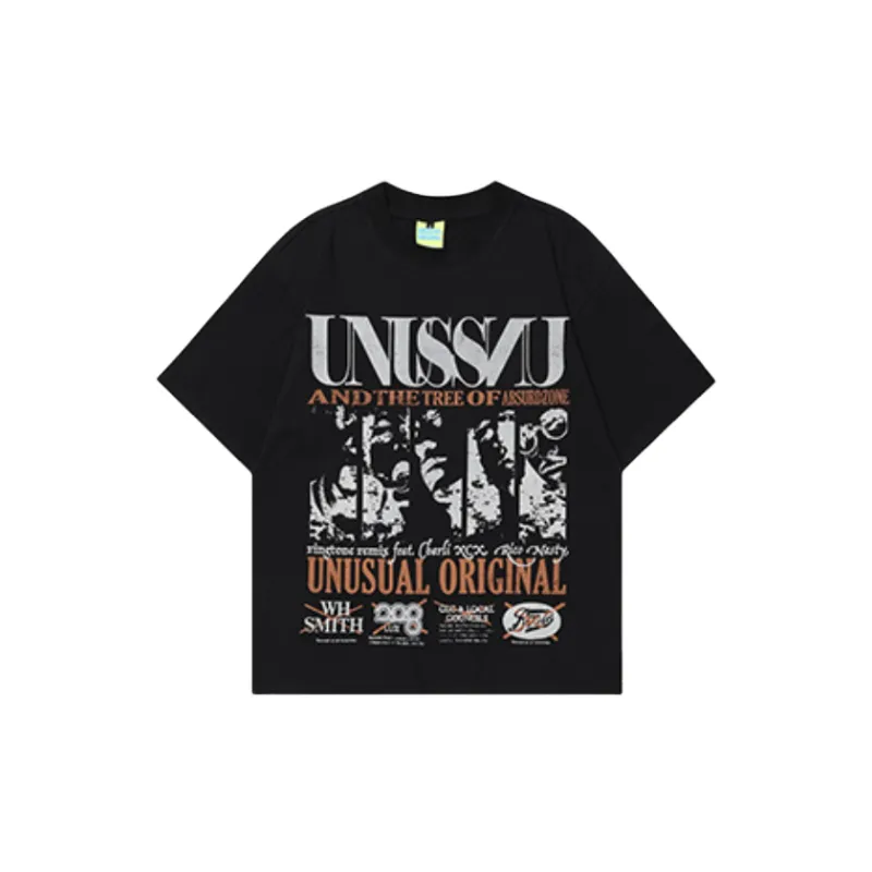 Retro Loose 100% Cotton T-Shirt-0