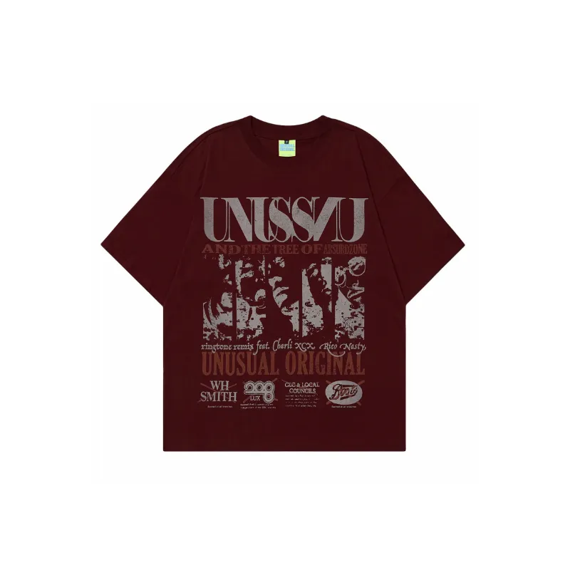 Retro Street 100% Cotton T-Shirt-0