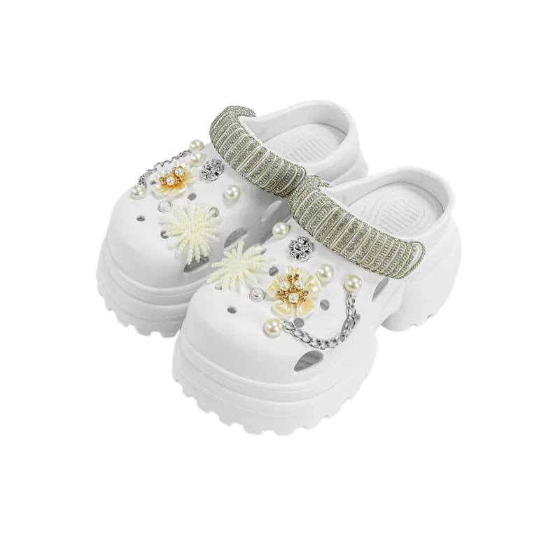 Fashion Sequins Clogs-0