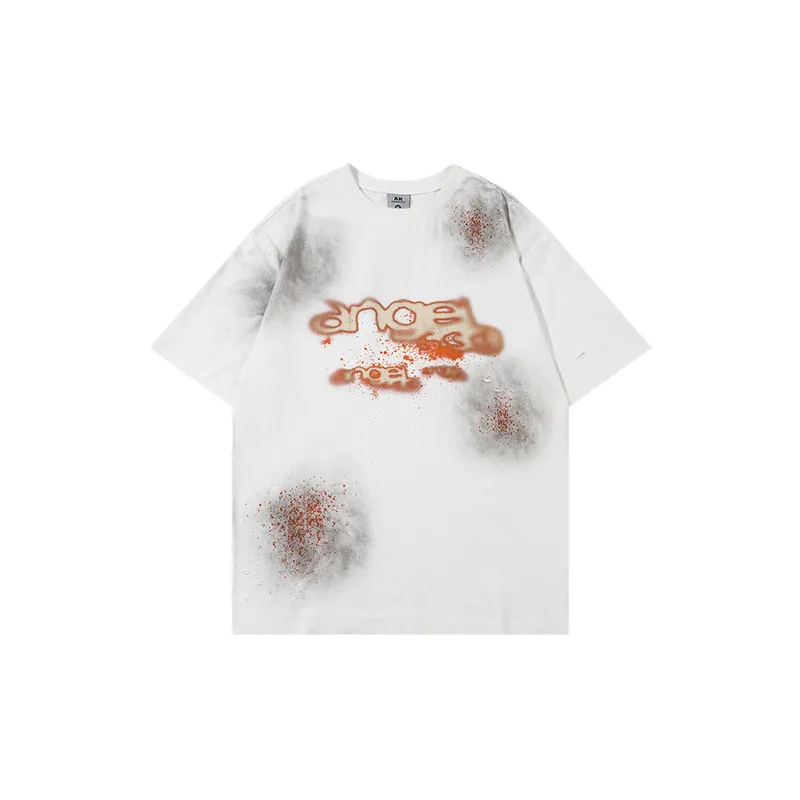 Casual Distress 100% Cotton T Shirt-0