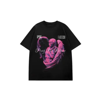 Retro Angel Wings Short sleeved T shirt